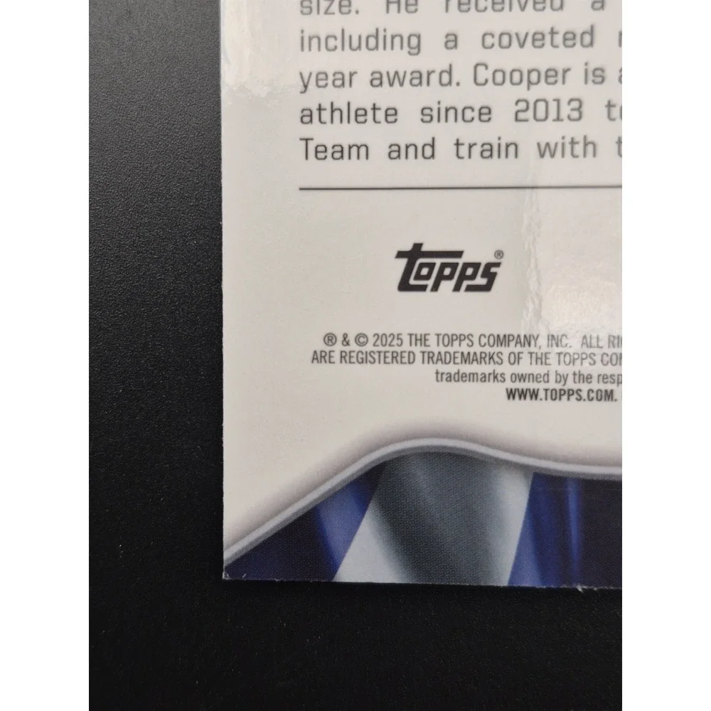 2025 Bowman U Chrome Cooper Flagg #CI-1 Campus Icons X-Fractor Duke Mavericks